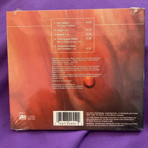 Vintage New & sealed Tori Amos CD - Picture 3 of 4